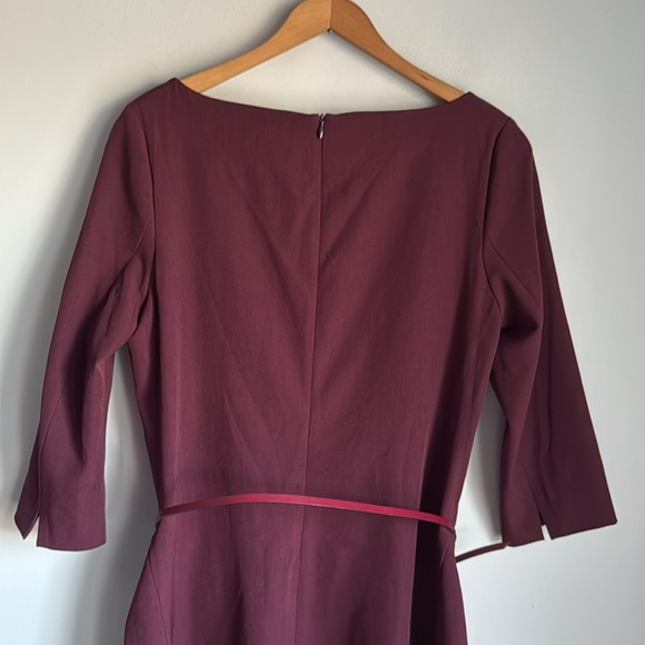 MM Lafleur The Alexandra 2.0 Dress claret size 12 - Picture 9 of 13